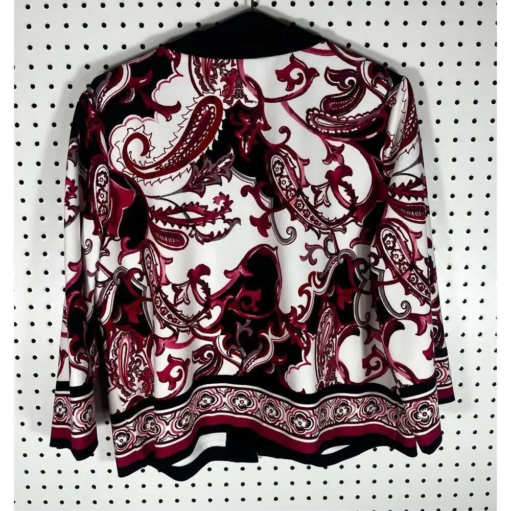 Joseph Ribkoff Vanilla-Multi Jacket size 14 - Picture 5 of 8